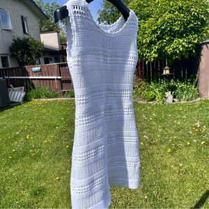 Calvin Klein Crochet Knit  Dress